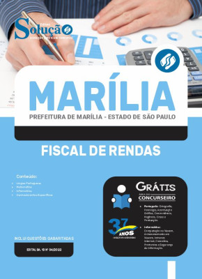 Apostila Prefeitura de Marília - SP - Fiscal de Rendas - Imagem 3