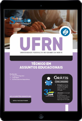 Apostila UFRN em PDF - Técnico em Assuntos Educacionais - Imagem 1