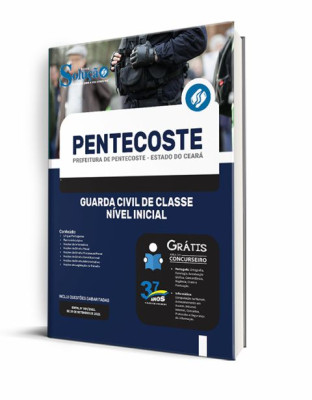 Apostila Prefeitura de Pentecoste - CE - Guarda Civil de Classe - Nível Inicial - Imagem 2