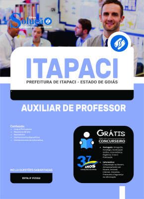 Apostila Prefeitura de Itapaci - GO - Auxiliar de Professor - Imagem 3