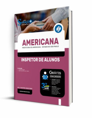 Apostila Prefeitura de Americana - SP - Inspetor de Alunos - Imagem 2