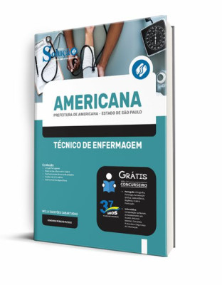 Apostila Prefeitura de Americana - SP - Técnico de Enfermagem - Imagem 2