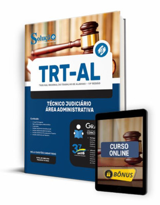 Apostila TRT-AL - Técnico Judiciário - Área Administrativa - Imagem 1