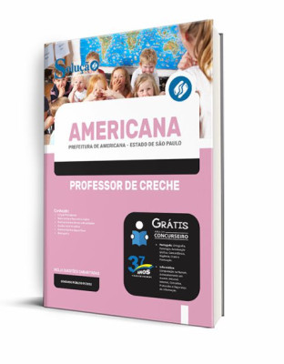 Apostila Prefeitura de Americana - SP - Professor de Creche - Imagem 2