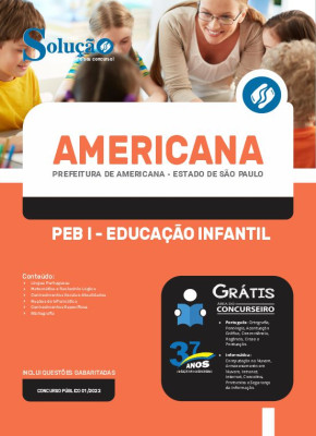 Apostila Prefeitura de Americana - SP - Professor de Educação Básica I - Educação Infantil - Imagem 3