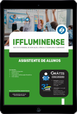 Apostila IFFluminense em PDF - Assistente de Alunos - Imagem 1