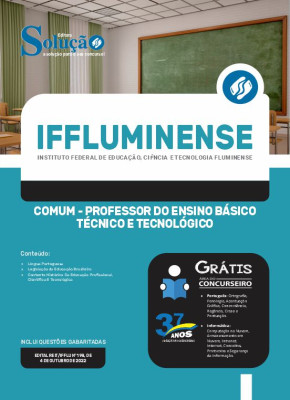 Apostila IFFluminense - Comum Professor do Ensino Básico, Técnico e Tecnológico - Imagem 3