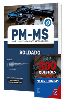 Combo Impresso PM-MS - Soldado