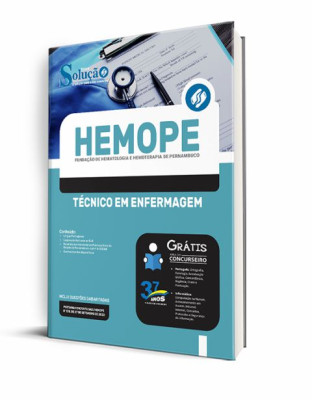 Apostila HEMOPE - Técnico em Enfermagem - Imagem 2