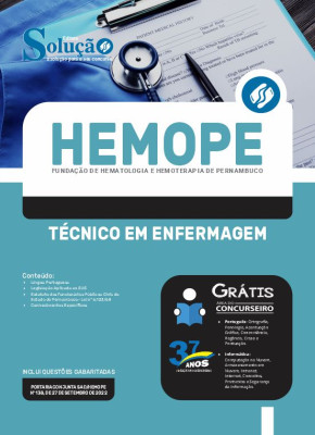 Apostila HEMOPE - Técnico em Enfermagem - Imagem 3