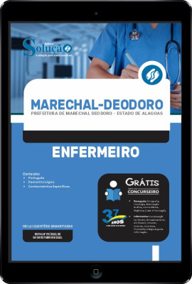 Apostila Prefeitura de Marechal Deodoro - AL em PDF - Enfermeiro - Imagem 1