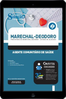 Apostila Prefeitura de Marechal Deodoro - AL em PDF - Agente Comunitário de Saúde - Imagem 1