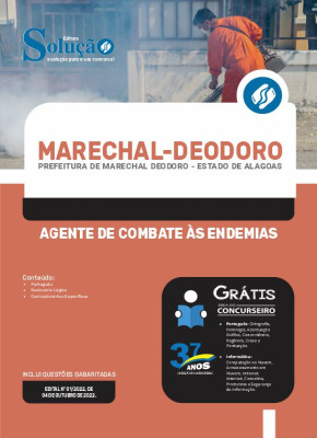 Apostila Prefeitura de Marechal Deodoro - AL - Agente de Combate às Endemias - Imagem 3