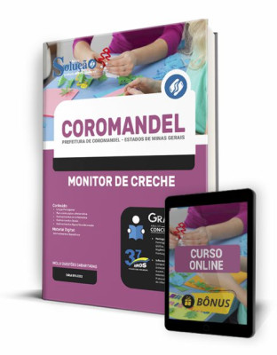 Apostila Prefeitura de Coromandel - MG - Monitor de Creche - Imagem 1