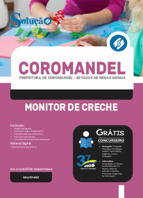 Apostila Prefeitura de Coromandel - MG - Monitor de Creche - Imagem 3