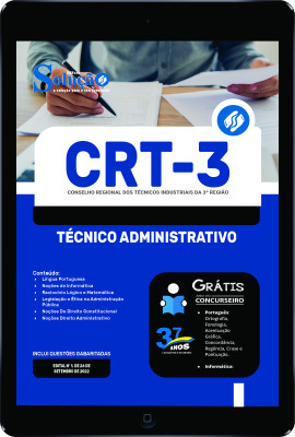 Apostila CRT-03 em PDF - Técnico Administrativo - Imagem 1