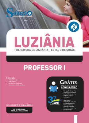 Apostila Prefeitura de Luziânia - GO - Professor I - Imagem 3