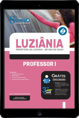 Apostila Prefeitura de Luziânia - GO em PDF - Professor I - Imagem 1