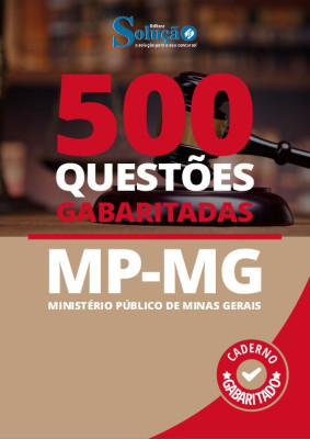 Caderno de Questões MP-MG - 500 Questões Gabaritadas - Imagem 2