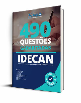 Caderno de Questões IDECAN - 490 Questões Gabaritadas - Imagem 1