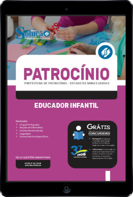 Apostila Prefeitura de Patrocínio - MG em PDF - Educador Infantil - Imagem 1