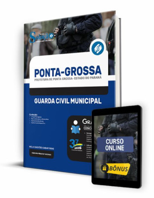 Apostila Prefeitura de Ponta Grossa - PR - Guarda Civil Municipal - Imagem 1