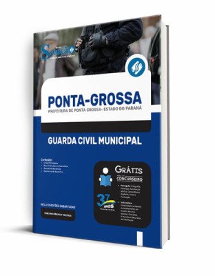 Apostila Prefeitura de Ponta Grossa - PR - Guarda Civil Municipal - Imagem 2