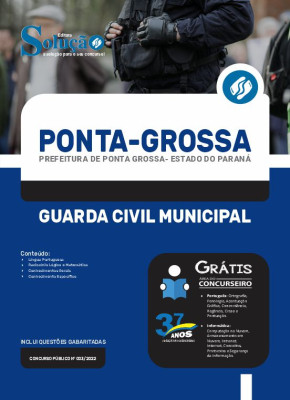 Apostila Prefeitura de Ponta Grossa - PR - Guarda Civil Municipal - Imagem 3