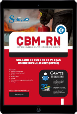 Apostila CBM-RN em PDF - Soldado do Quadro De Praças Bombeiros Militares (QPBM) - Imagem 1