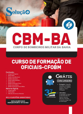 Apostila CBM-BA - Curso de Formação de Oficiais (CFOBM) - Imagem 3