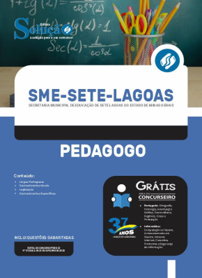 Apostila SME Sete Lagoas - MG - Pedagogo - Imagem 3