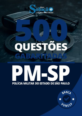 Caderno de Questões PM-SP - Soldado - 500 Questões Gabaritadas - Imagem 2