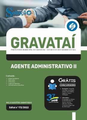 Apostila Prefeitura de Gravataí - RS - Agente Administrativo II - Imagem 3