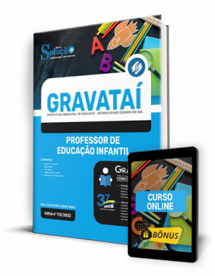 Apostila Prefeitura de Gravataí - RS - Professor de Educação Infantil - Imagem 1