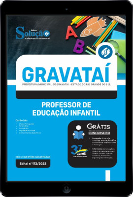 Apostila Prefeitura de Gravataí - RS em PDF - Professor de Educação Infantil - Imagem 1