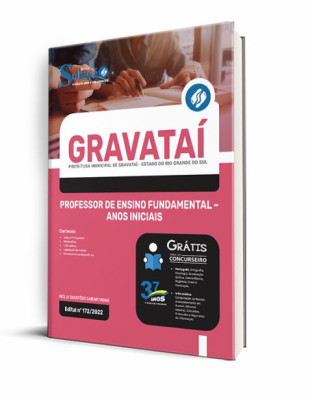 Apostila Prefeitura de Gravataí - RS - Professor de Ensino Fundamental - Anos Iniciais - Imagem 2