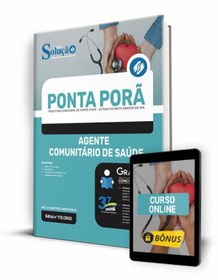 Apostila Prefeitura de Ponta Porã - MS - Agente Comunitário de Saúde - Imagem 1