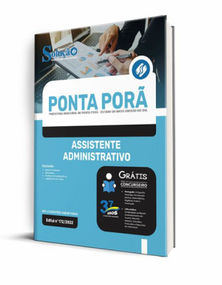 Apostila Prefeitura de Ponta Porã - MS - Assistente Administrativo - Imagem 2