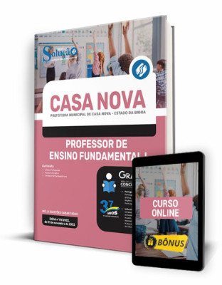 Apostila Prefeitura de Casa Nova - BA - Professor de Ensino Fundamental I - Imagem 1