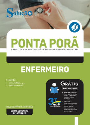 Apostila Prefeitura de Ponta Porã - MS - Enfermeiro - Imagem 3