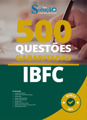 Caderno de Questões IBFC - 500 Questões Gabaritadas - Imagem 2