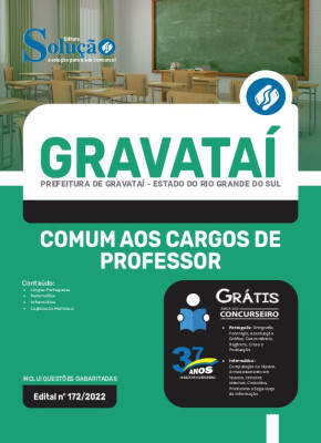 Apostila Prefeitura de Gravataí - RS - Comum aos Cargos de Professor - Imagem 3