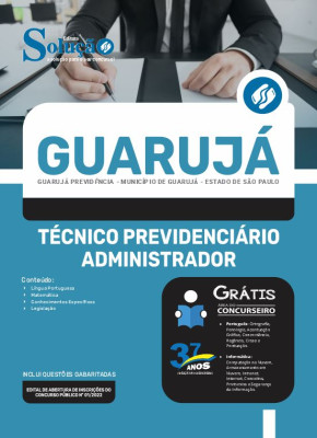 Apostila GuarujáPrev-SP - Técnico Previdenciário Administrador - Imagem 3