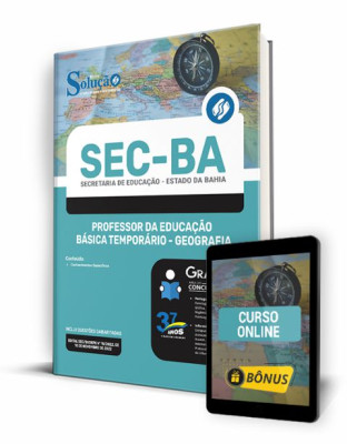 Apostila SEC-BA - Professor da Educação Básica Temporário - Geografia