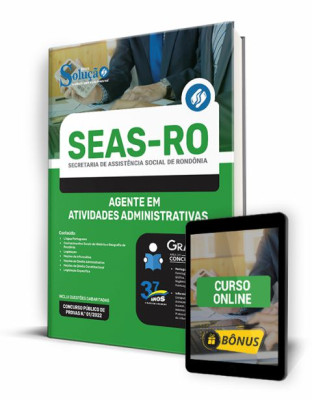 Apostila SEAS-RO - Agente em Atividades Administrativas - Imagem 1