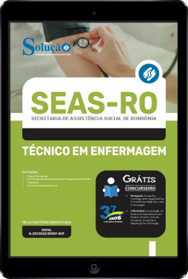 Apostila SEAS-RO em PDF - Técnico em Enfermagem - Imagem 1