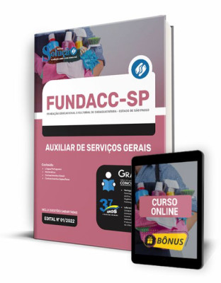 Apostila FUNDACC-SP - Auxiliar de Serviços Gerais - Imagem 2