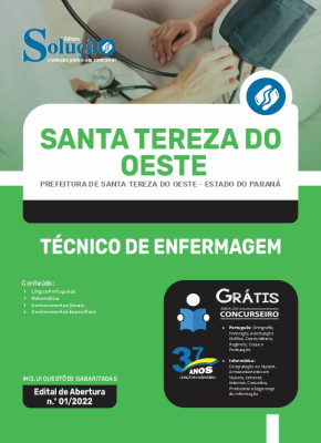 Apostila Prefeitura de Santa Tereza do Oeste - PR - Técnico de Enfermagem - Imagem 3