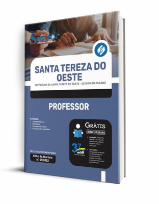 Apostila Prefeitura de Santa Tereza do Oeste - PR - Professor - Imagem 2