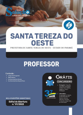 Apostila Prefeitura de Santa Tereza do Oeste - PR - Professor - Imagem 3